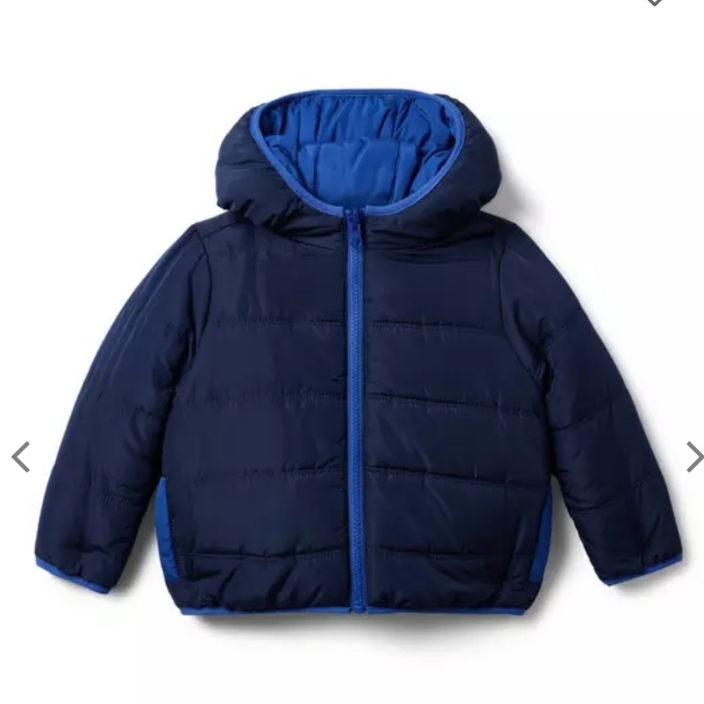 Janie and Jack Royal Blue Water Resistant Jacket